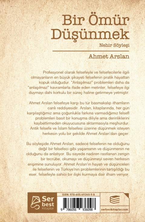 Bir Ömür Düşünmek