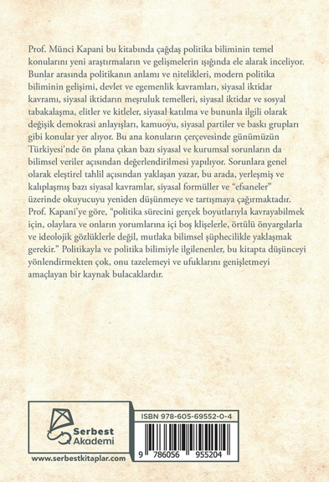 Politika Bilimine Giriş